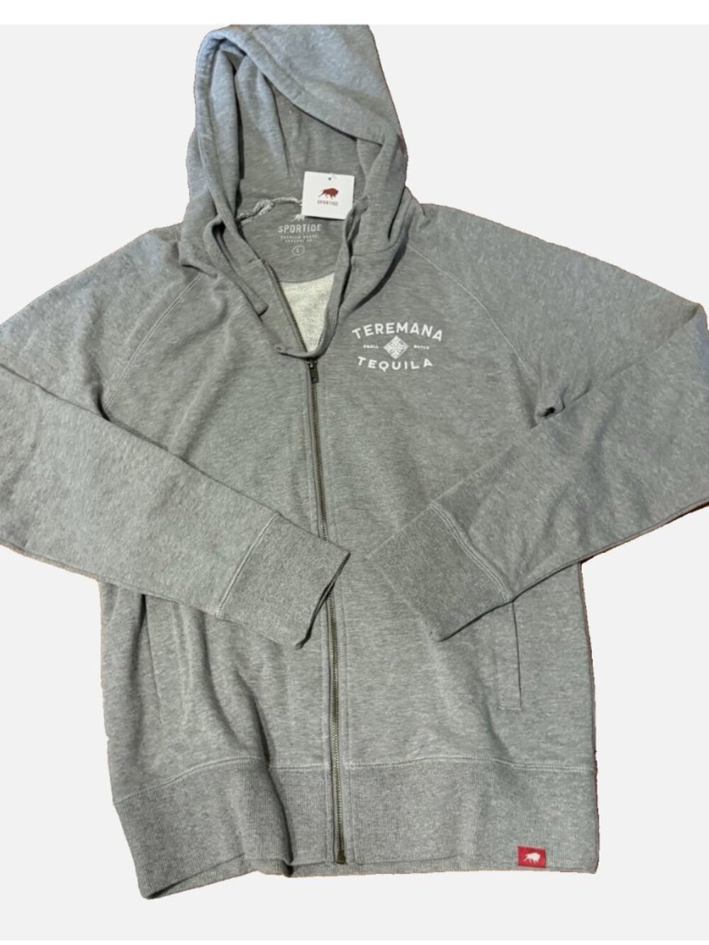 NWT Teremana Tequila Full Zip French Terry Sportique Hoodie Sweatshirt Unisex L